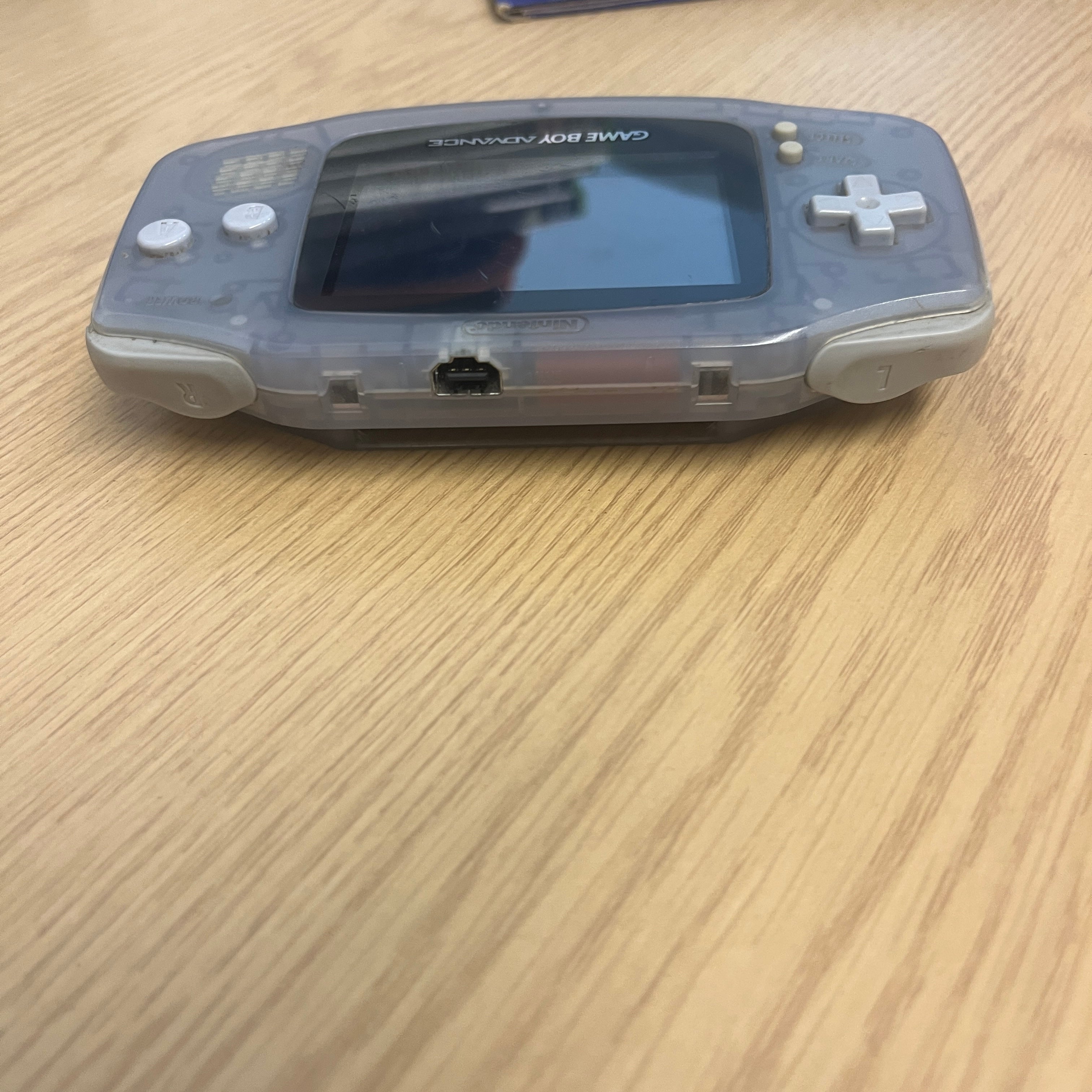 Nintendo Game Boy Advance GBA Console Transparent handheld