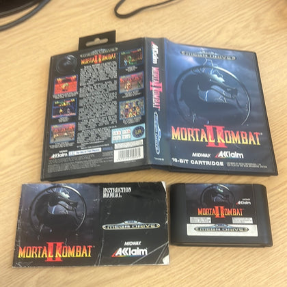 Mortal Kombat II Sega Mega Drive game