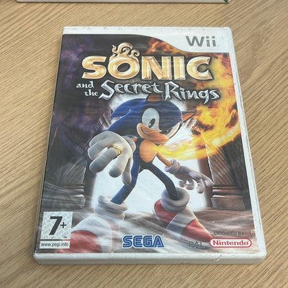 Sonic and the Secret Rings Nintendo Wii Game