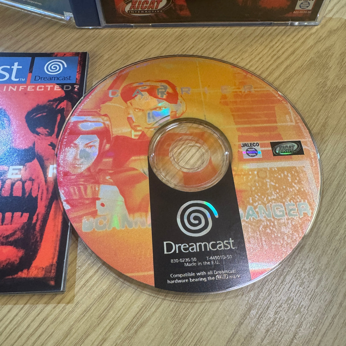 Carrier Sega Dreamcast game cib