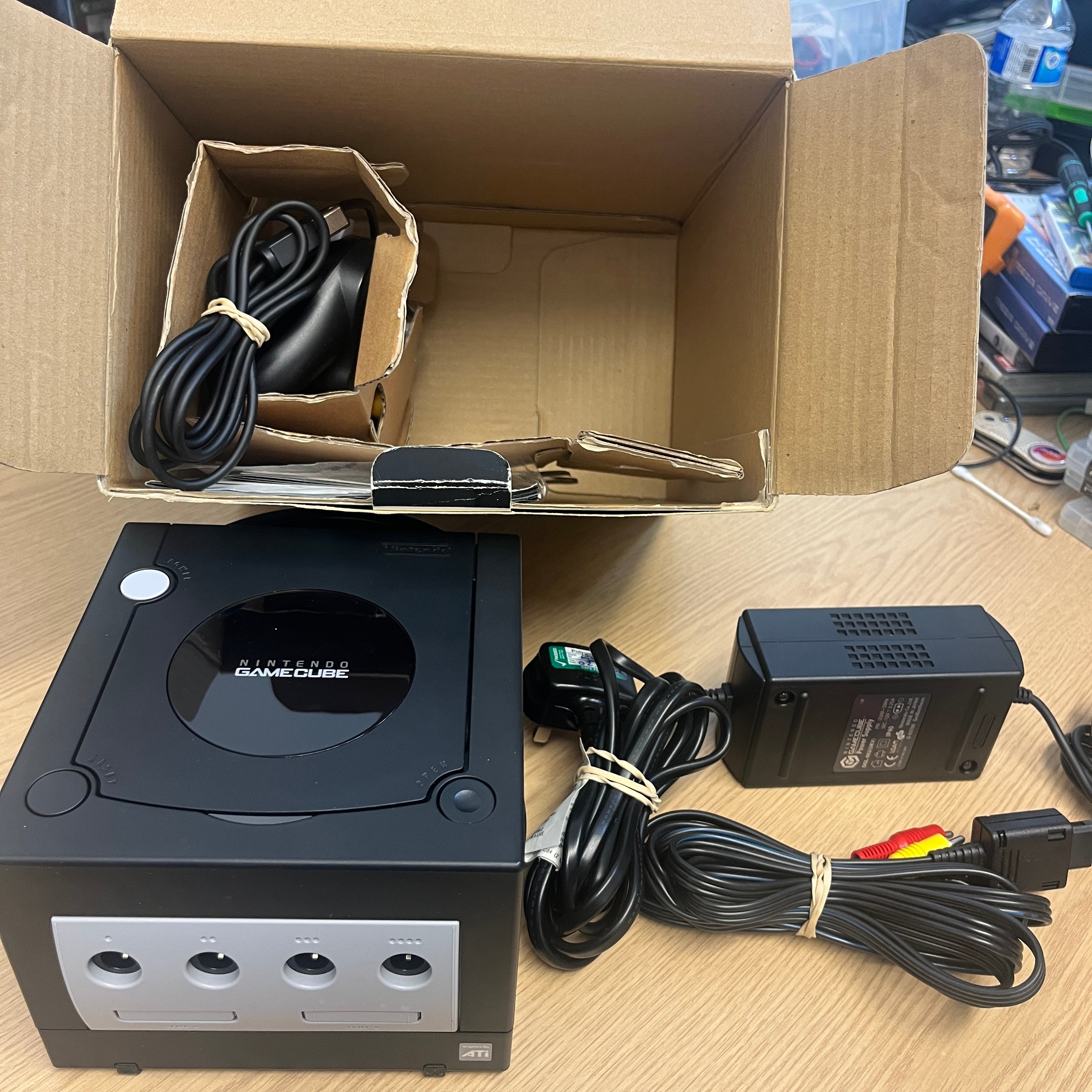 Mario sunshine GameCube console indigo boxed 79.99 8BitBeyond