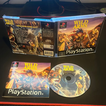 Wild Arms Sony PS1 game