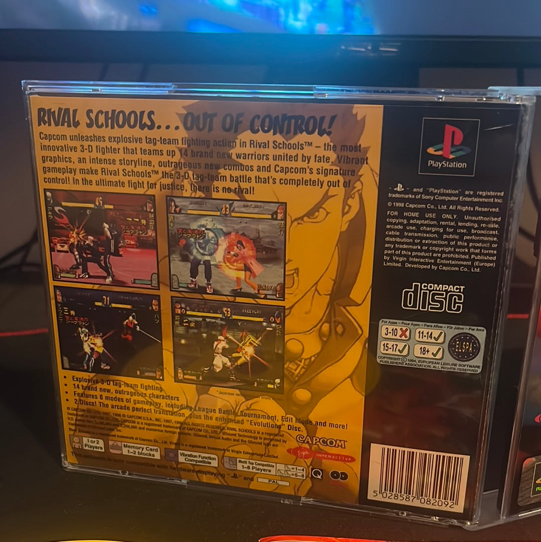 Rival Schools Sony ps1 game