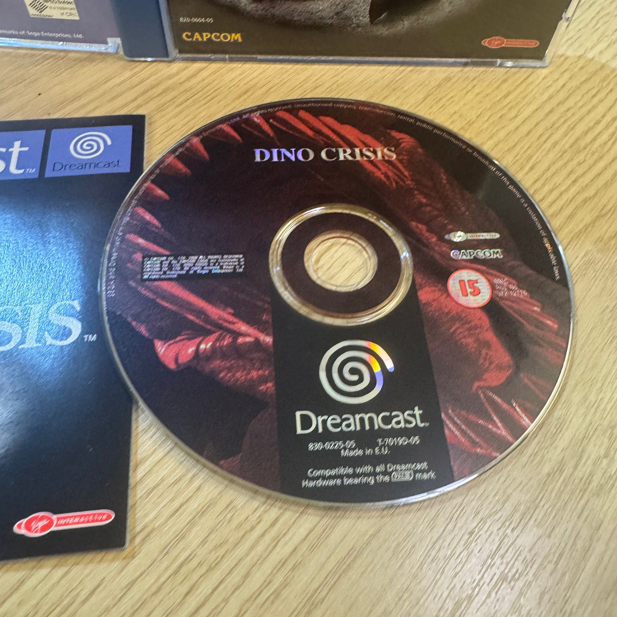 Dino Crisis Sega Dreamcast game cib