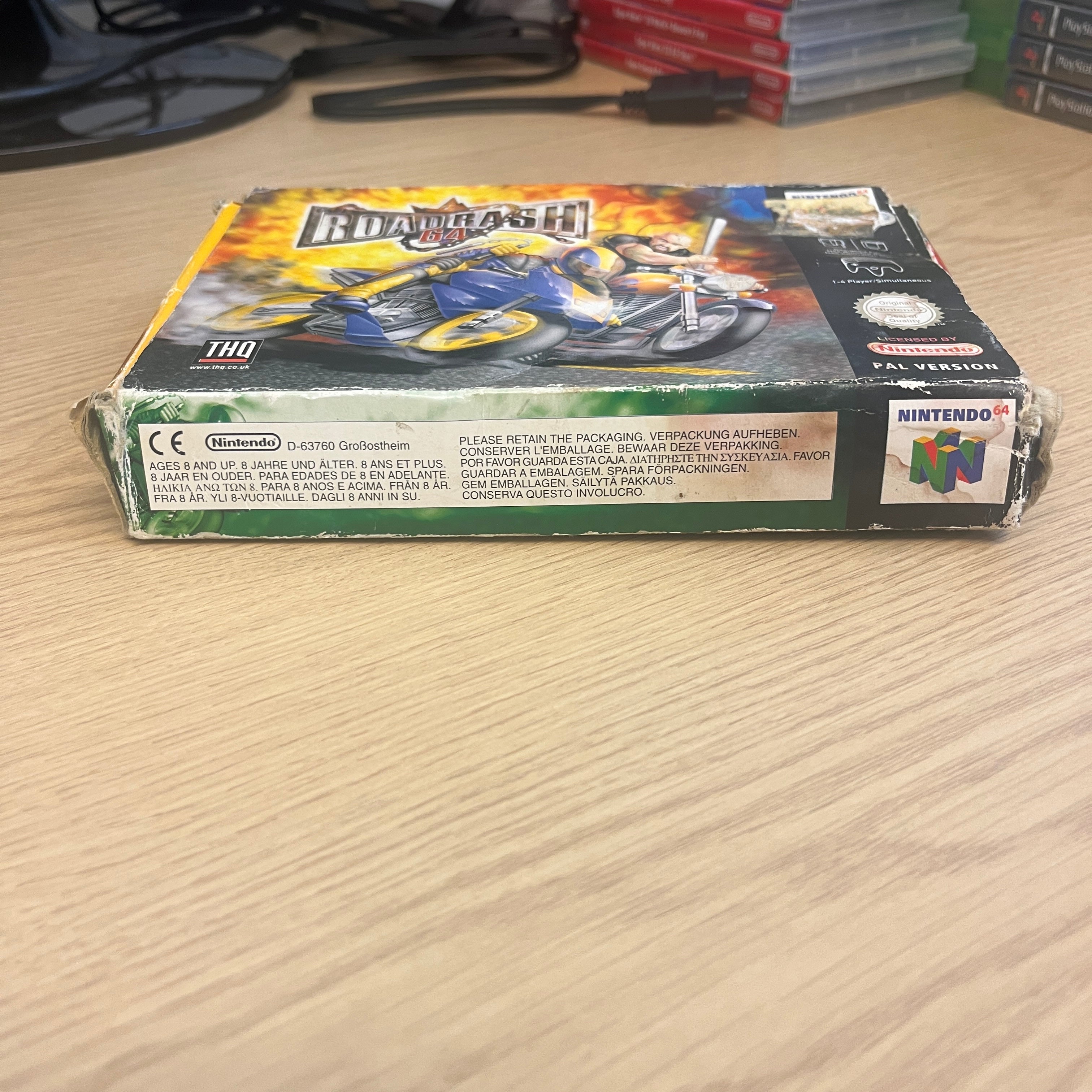 Road Rash 64 Nintendo N64 boxed