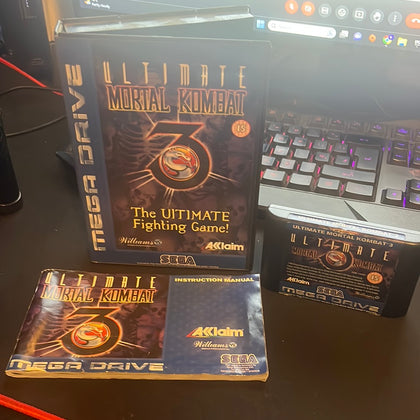 Ultimate Mortal Kombat 3 Sega Mega Drive game
