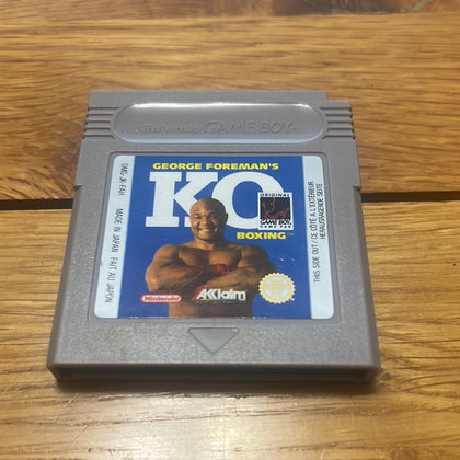 George Foreman's KO Boxing Nintendo Game Boy Cart Only