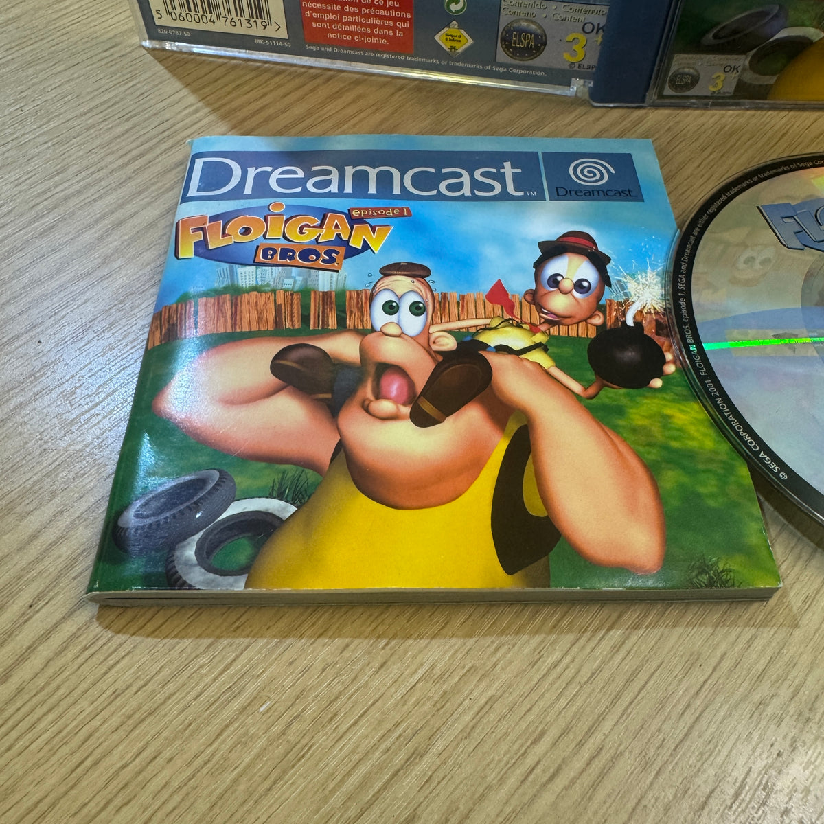 Floigan Brothers: episode one Sega Dreamcast game cib
