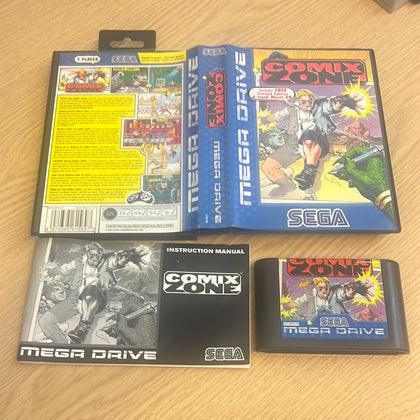 Comix Zone Sega Mega Drive game