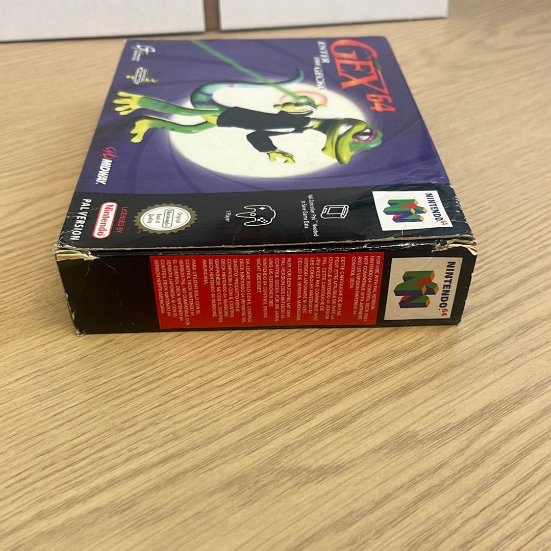 Gex 64 : Enter the gecko n64 game complete