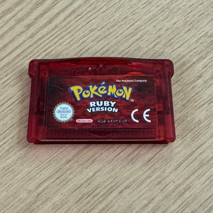 Pokemon Ruby gba cart only new battery