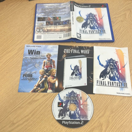Final-Fantasy-XII Sony ps2 game