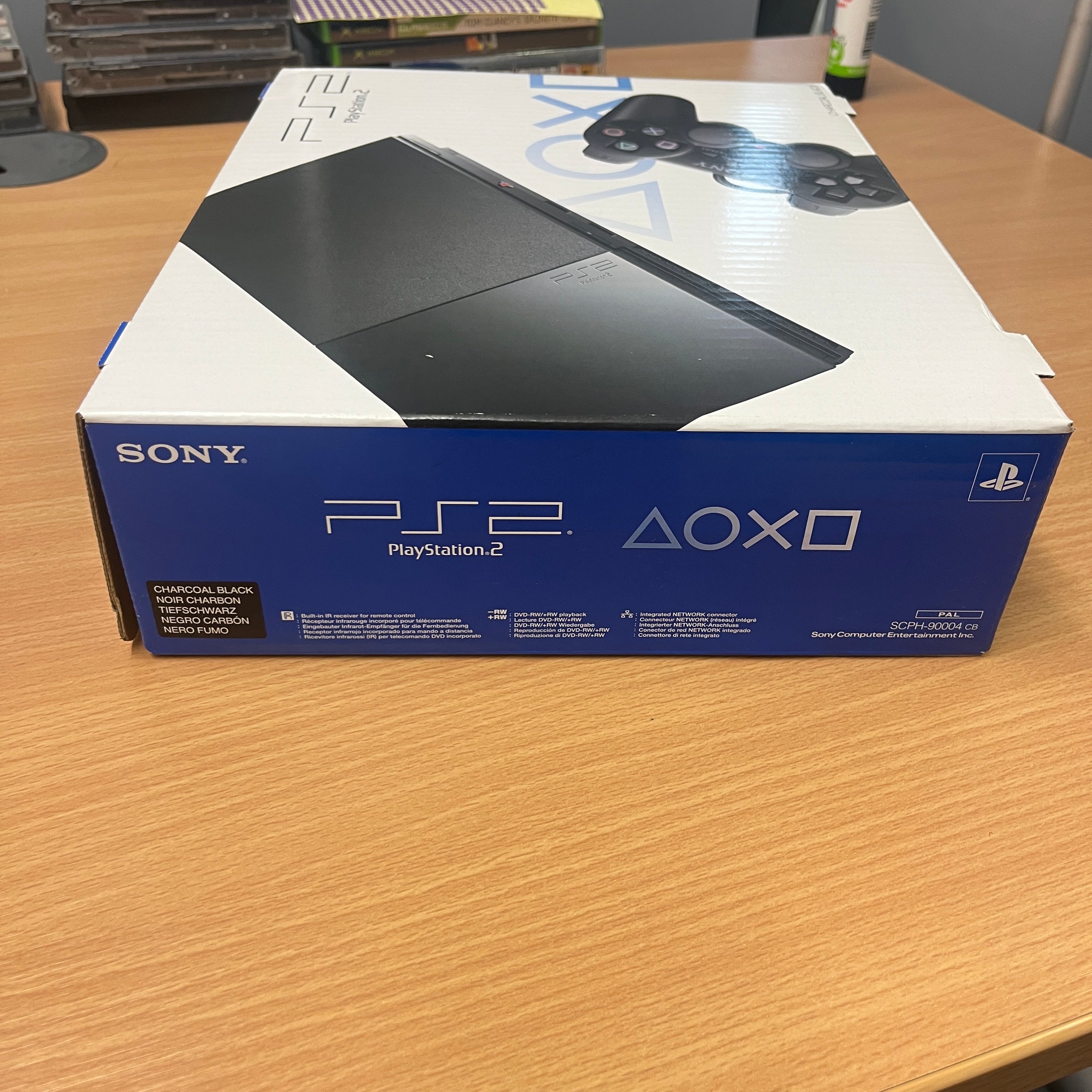 Playstation 2 super slim console scph-90004 new sealed – retro