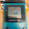 Teal game boy color boxed
