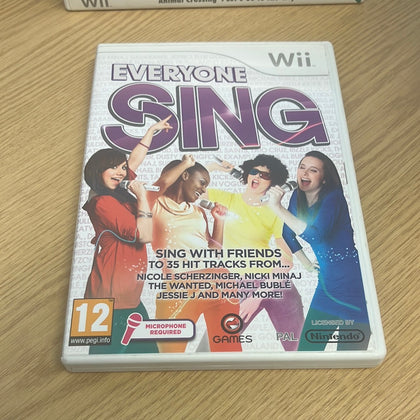 Everyone Sing Nintendo Wii Game