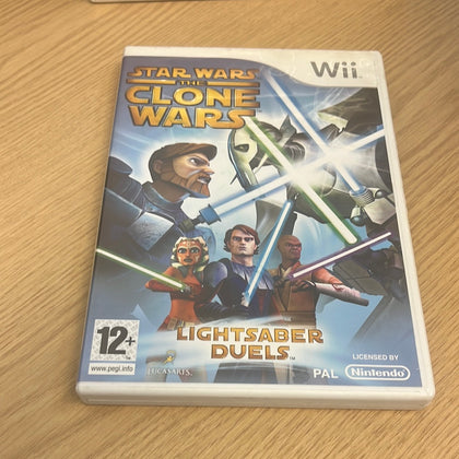 Star Wars: The Clone Wars  Lightsaber Duels Nintendo Wii game