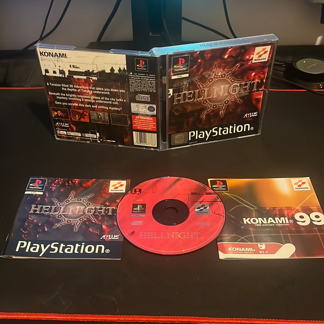 Hellnight Sony PS1 game mint