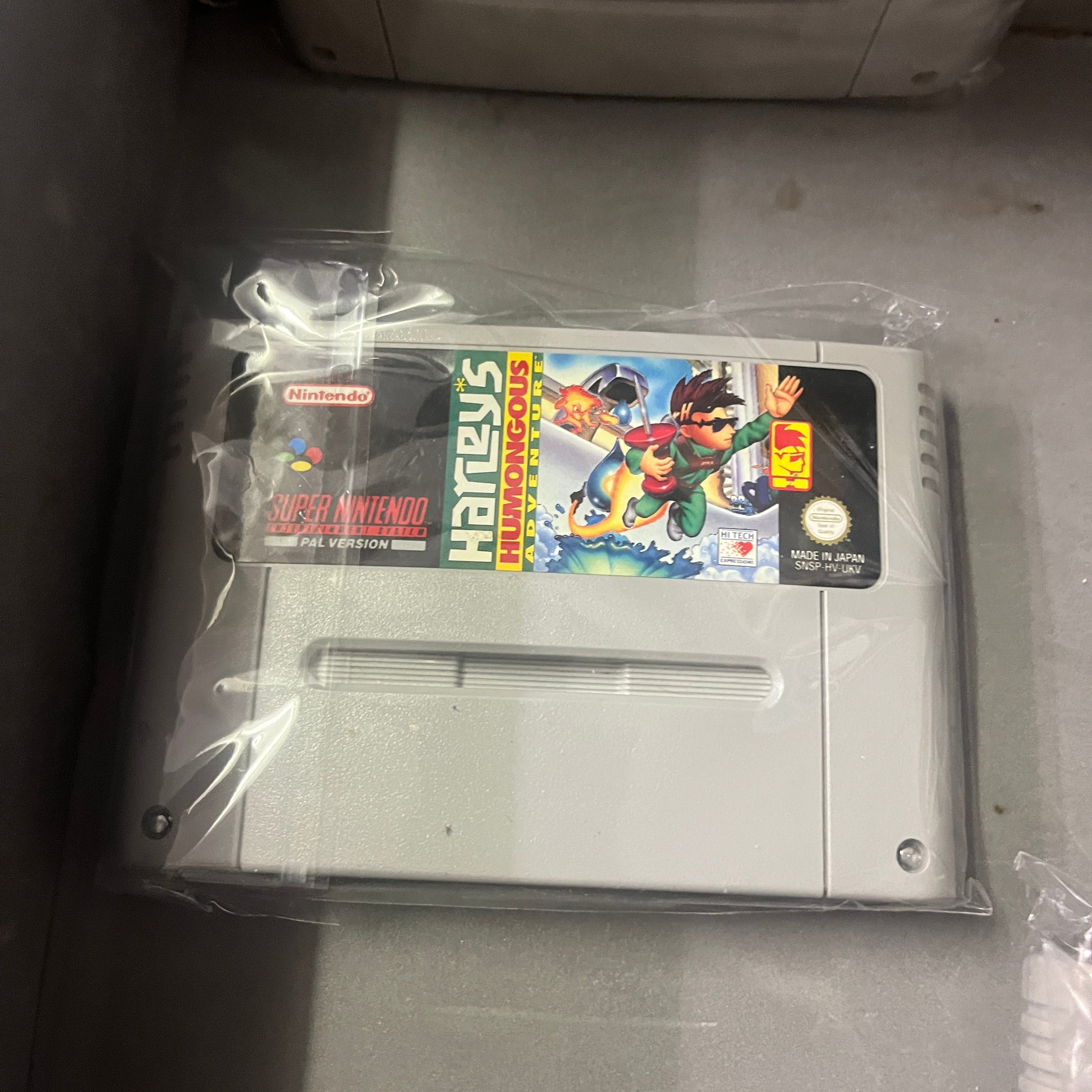 Harley's Humongous Adventure Super Nintendo SNES game Cart Only