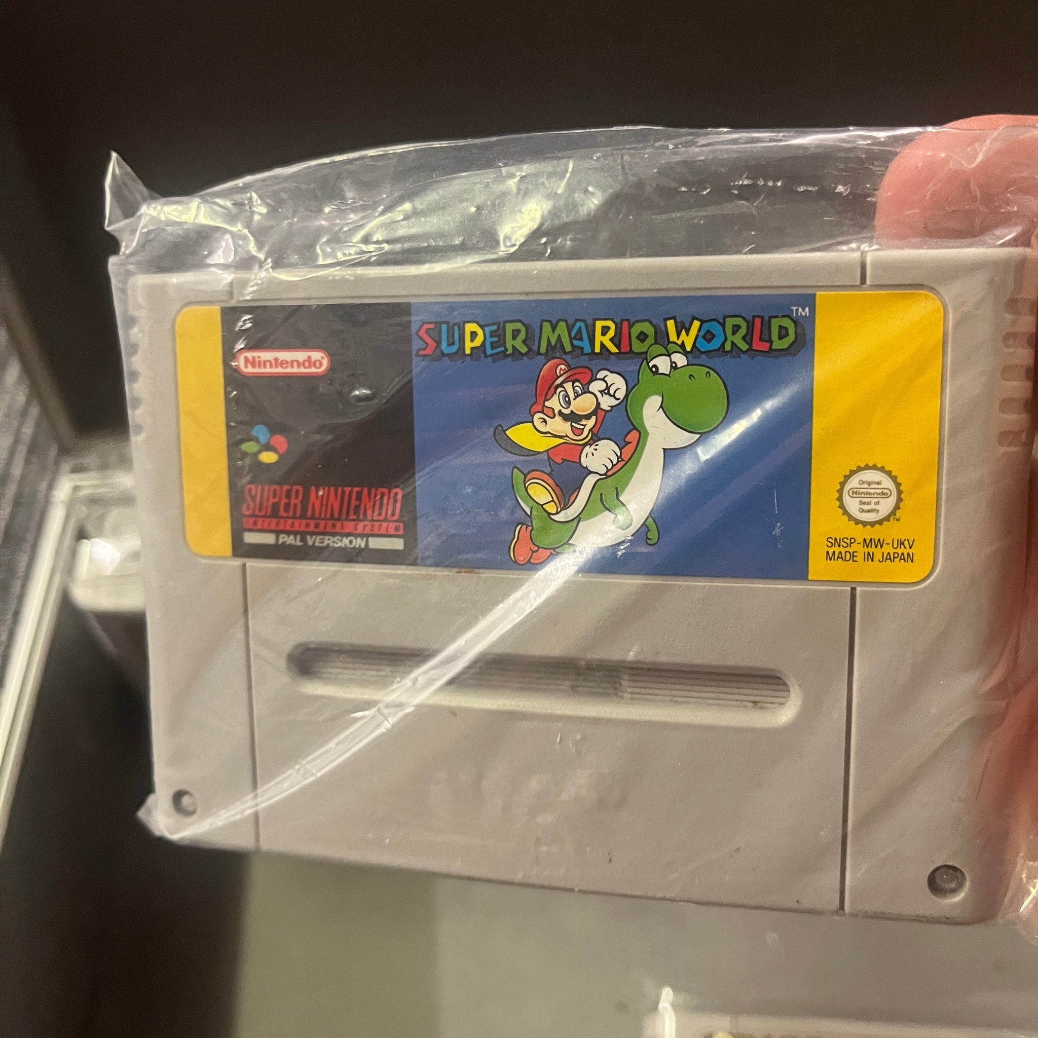 Super mario world shop snes cartridge
