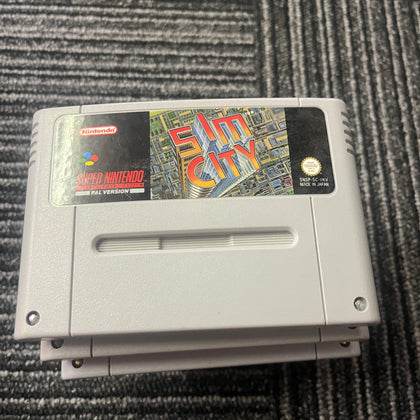 Sim City Snes game cart only