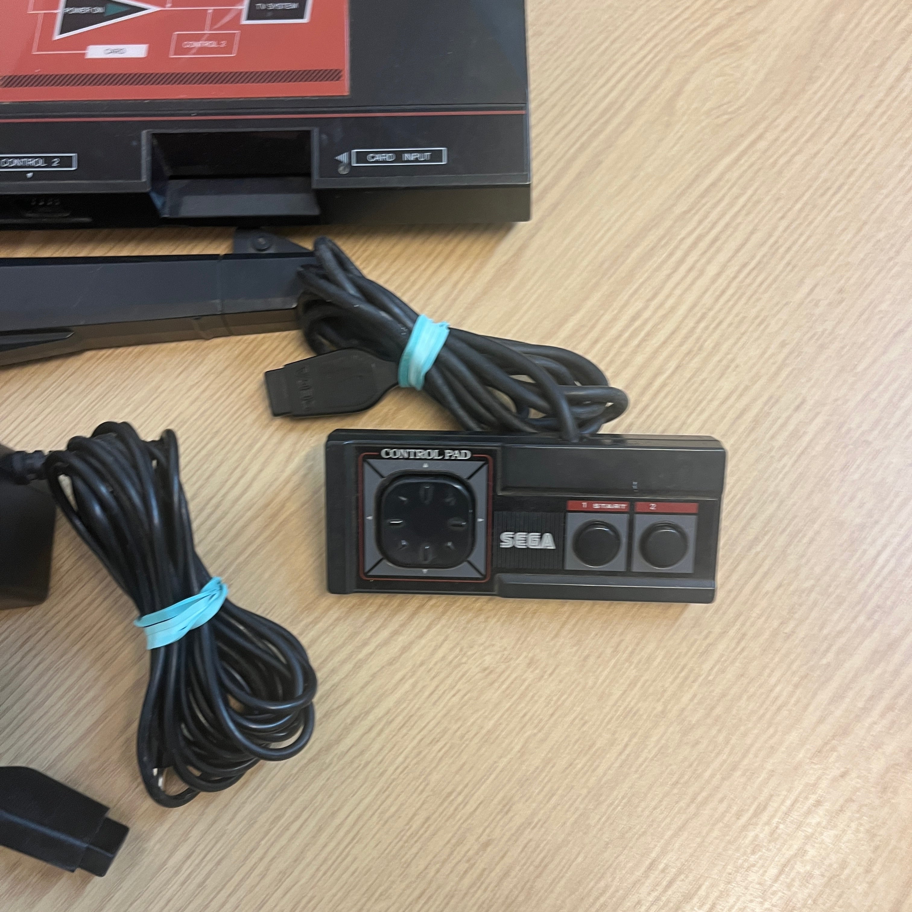 Sega Master System Console model 1 - Hang On and Safari Hunt
