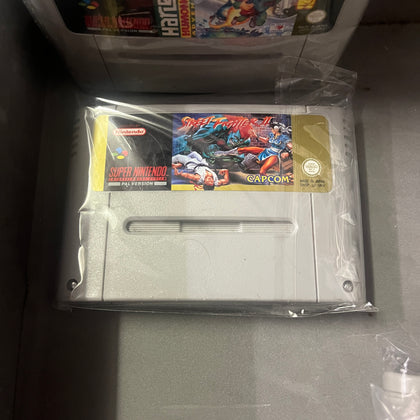 Street Fighter II Snes game cart only