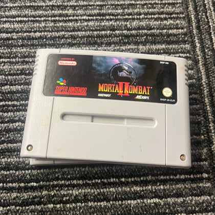 Mortal Kombat II Snes game cart only