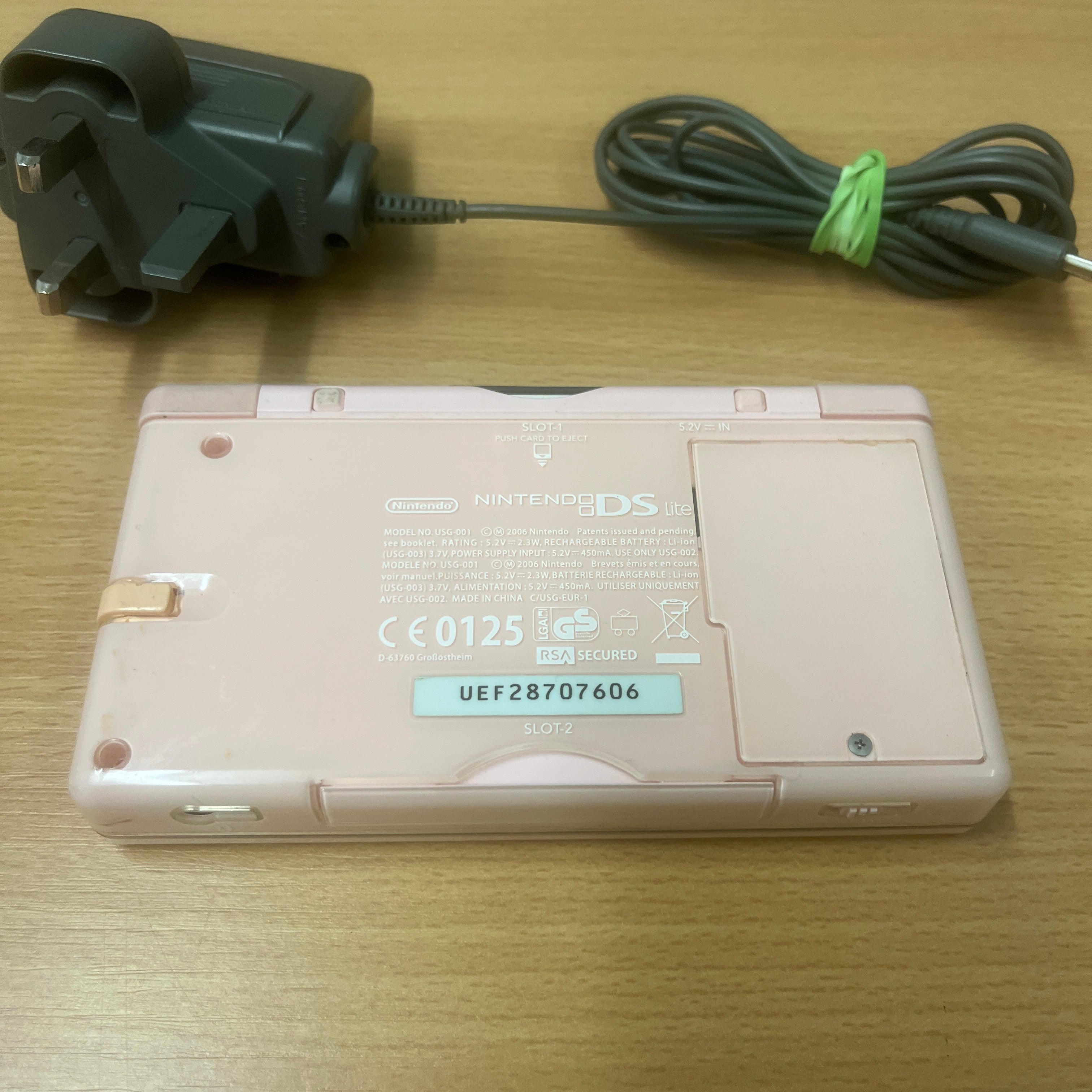 Nintendo DS Lite Pink handheld