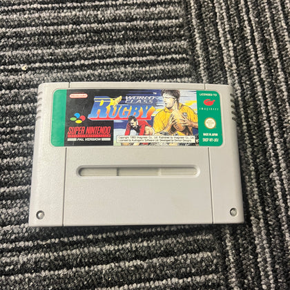 World Class Rugby Snes game cart only