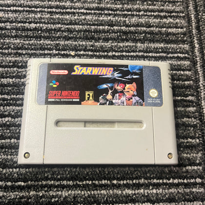 Starwing Snes game cart only