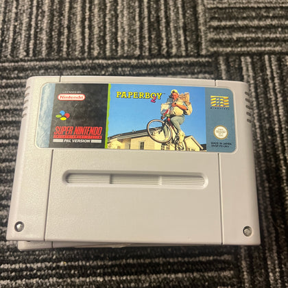 Paperboy 2 Snes game cart only