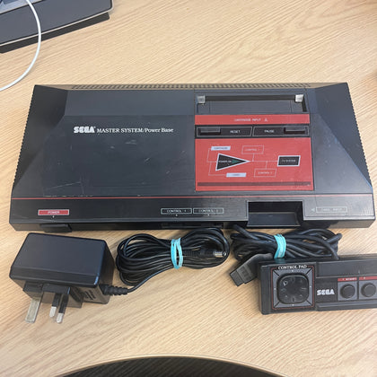Sega Master System Console model 1 - Hang on built in