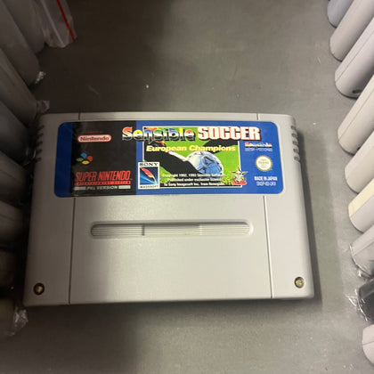 Sensible Soccer Snes game cart only
