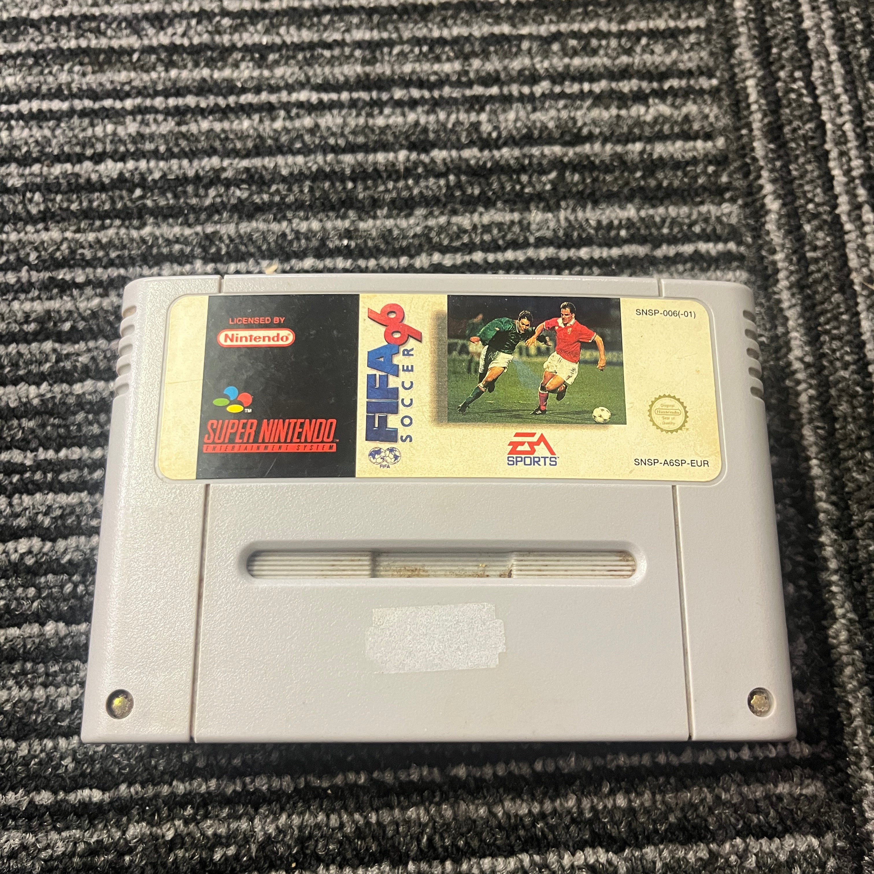 FIFA Soccer 96 Super Nintendo SNES game Cart Only