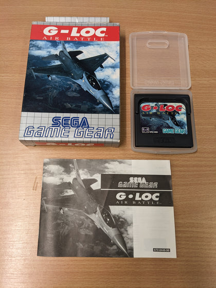 G-Loc: Air Battle Sega Game Gear game