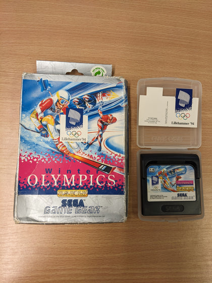 Winter Olympics: Lillehammer 94 Sega Game Gear game boxed