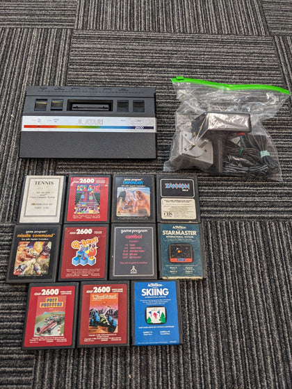 Atari 2600 Console & Games Bundle