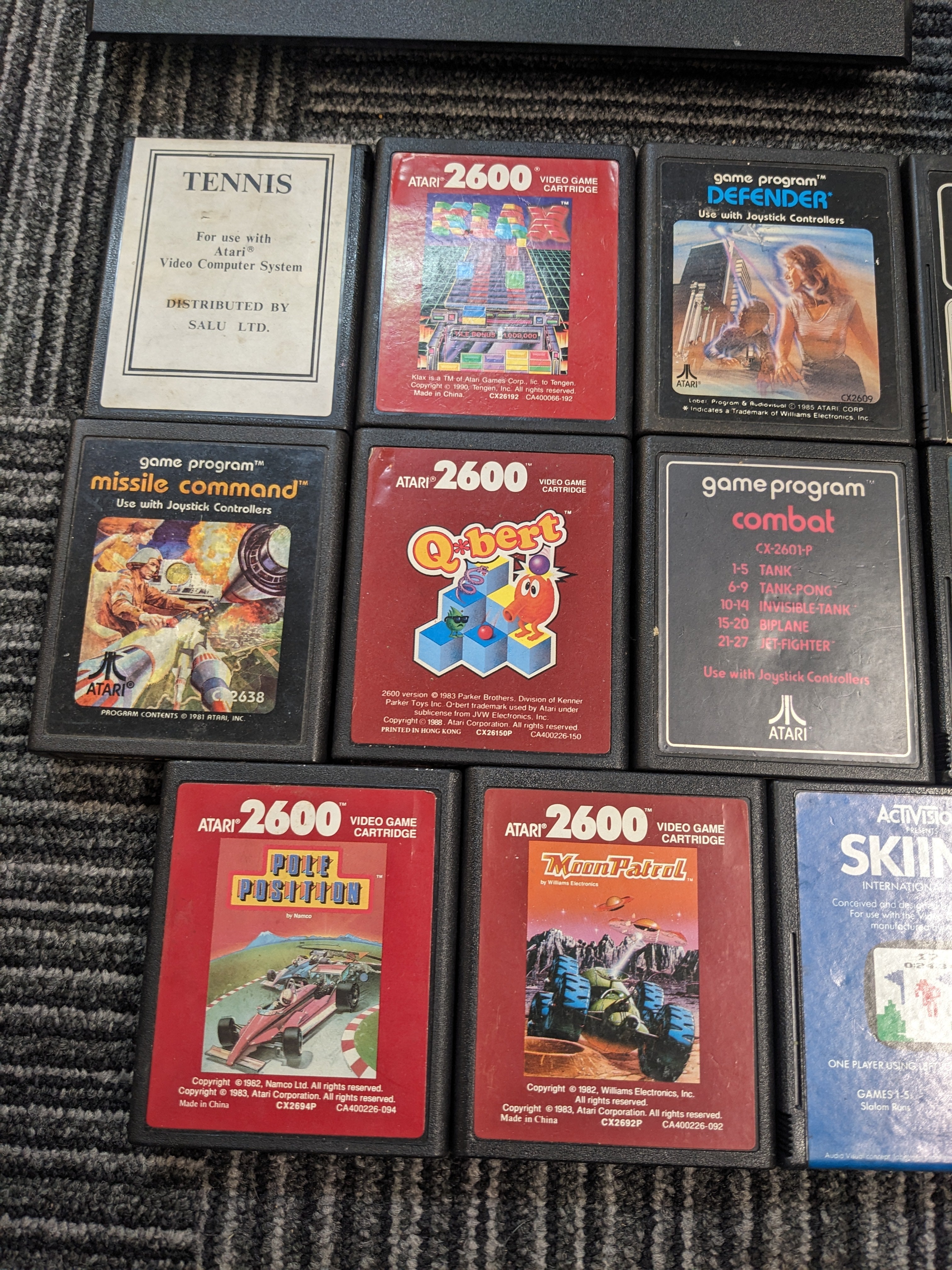 Atari 2600 Console & Games Bundle
