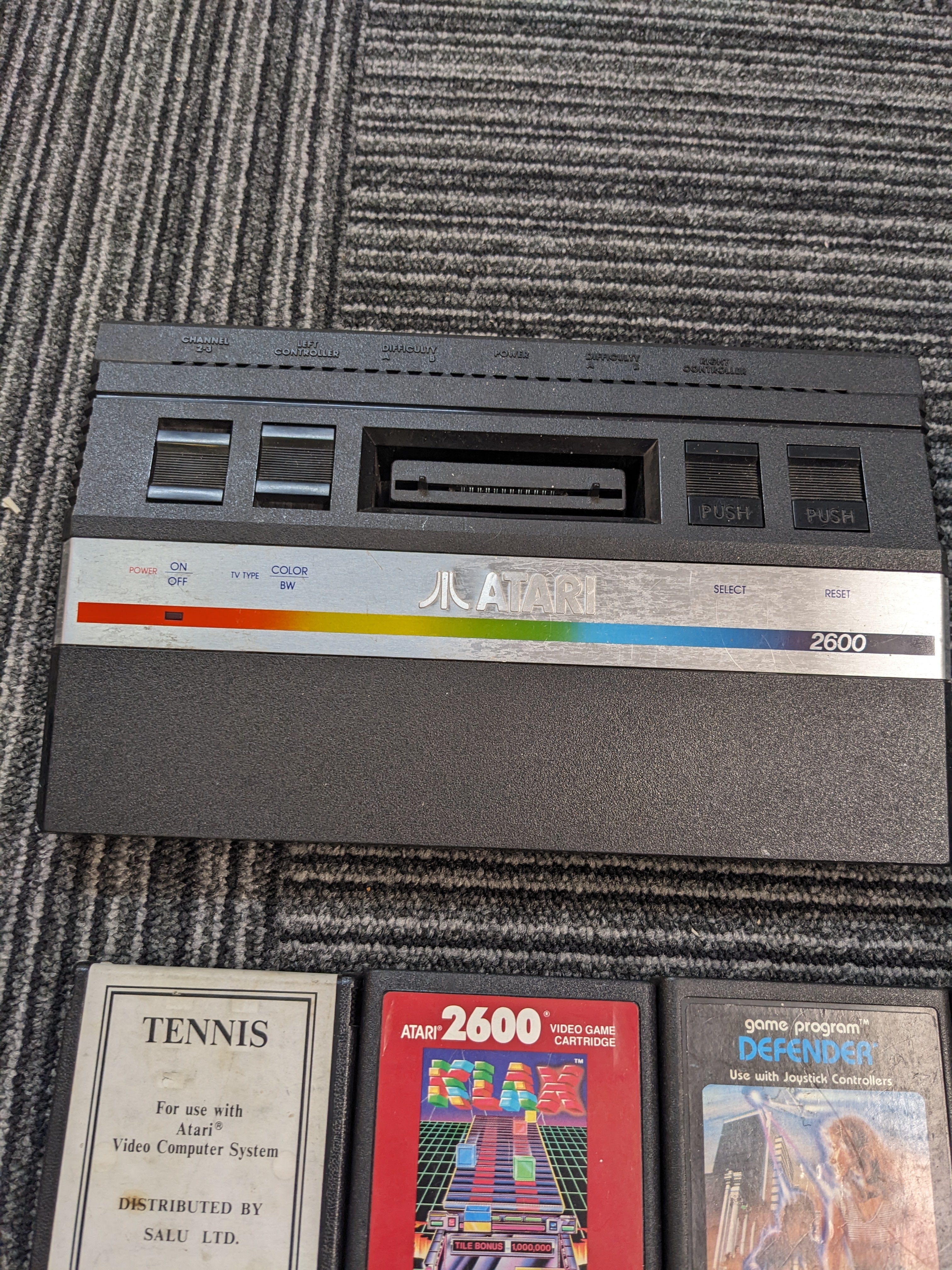 Atari 2600 Console & Games Bundle