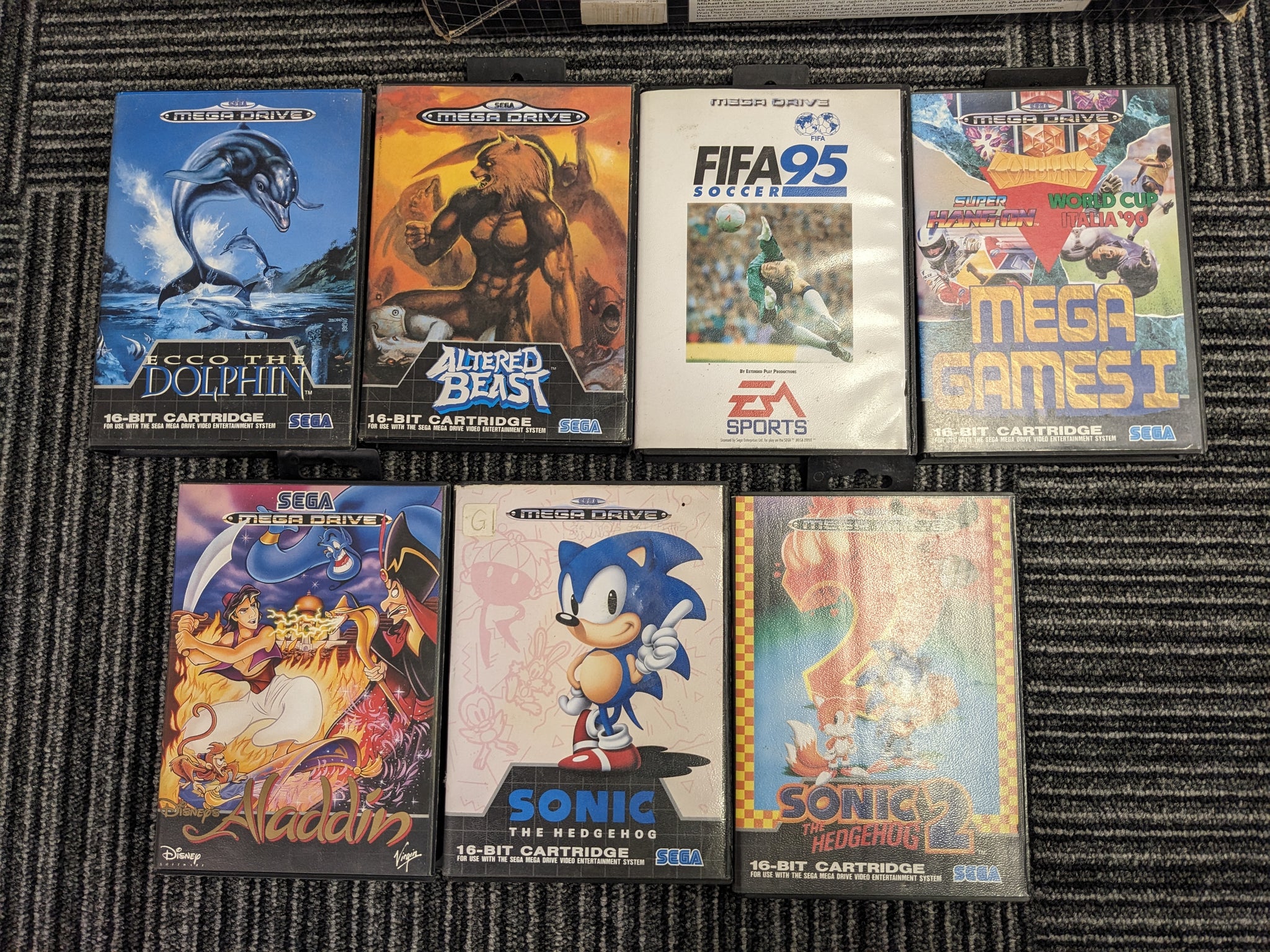 Sega Mega Drive Console & Games bundle (Model 1)