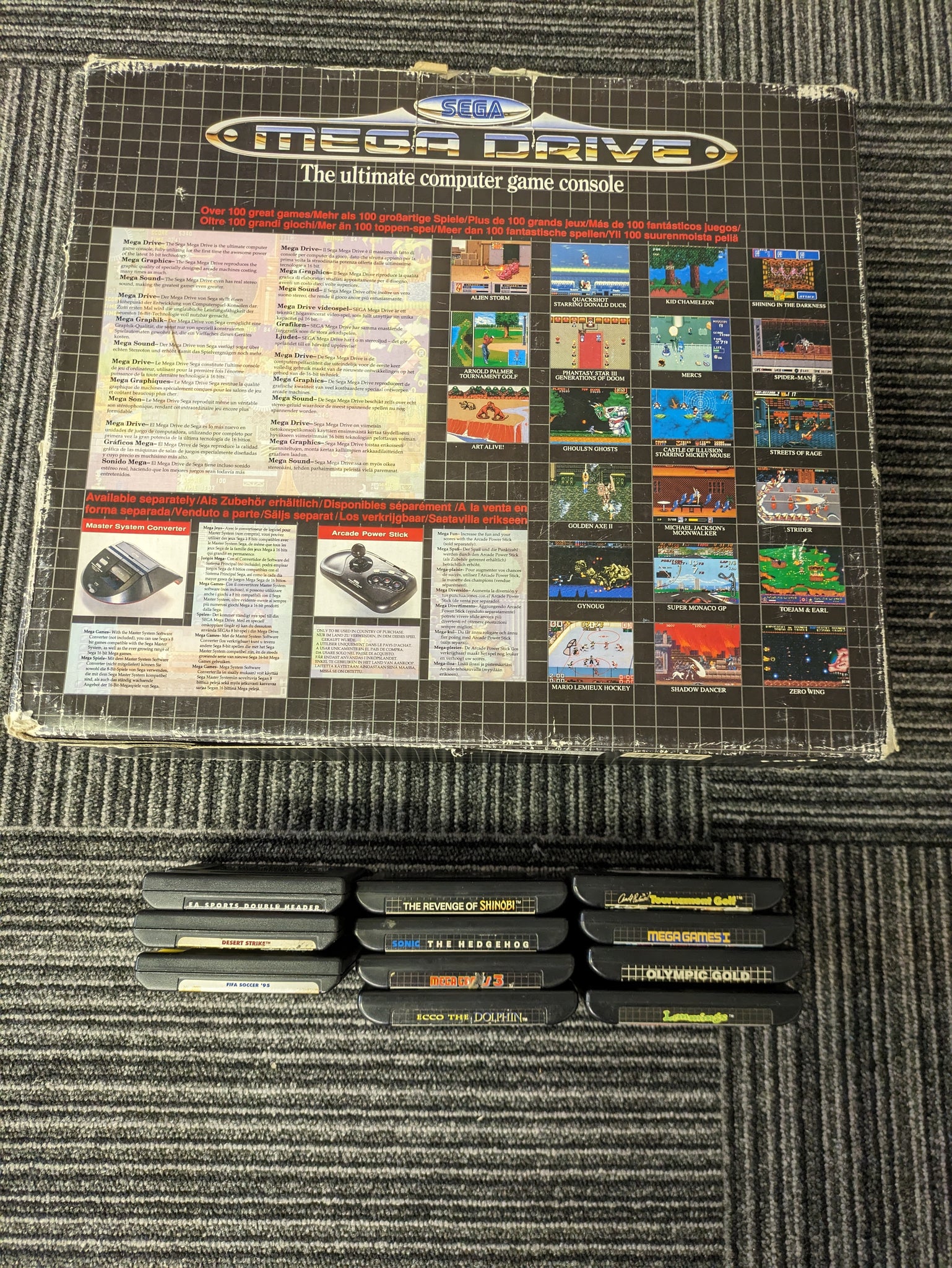 Sega Mega Drive Console & Games bundle 2 (Model 1)