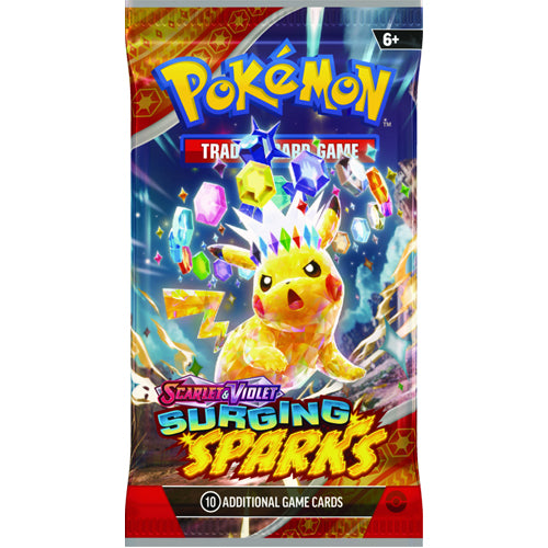 surging sparks booster box 36 boxes sold out on pokemon center : r/PokeInvesting With the power of a Stellar Tera Pokmon ex Surging Sparks Booster Pack -