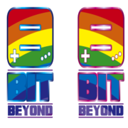 8bitbeyond logo rainbow