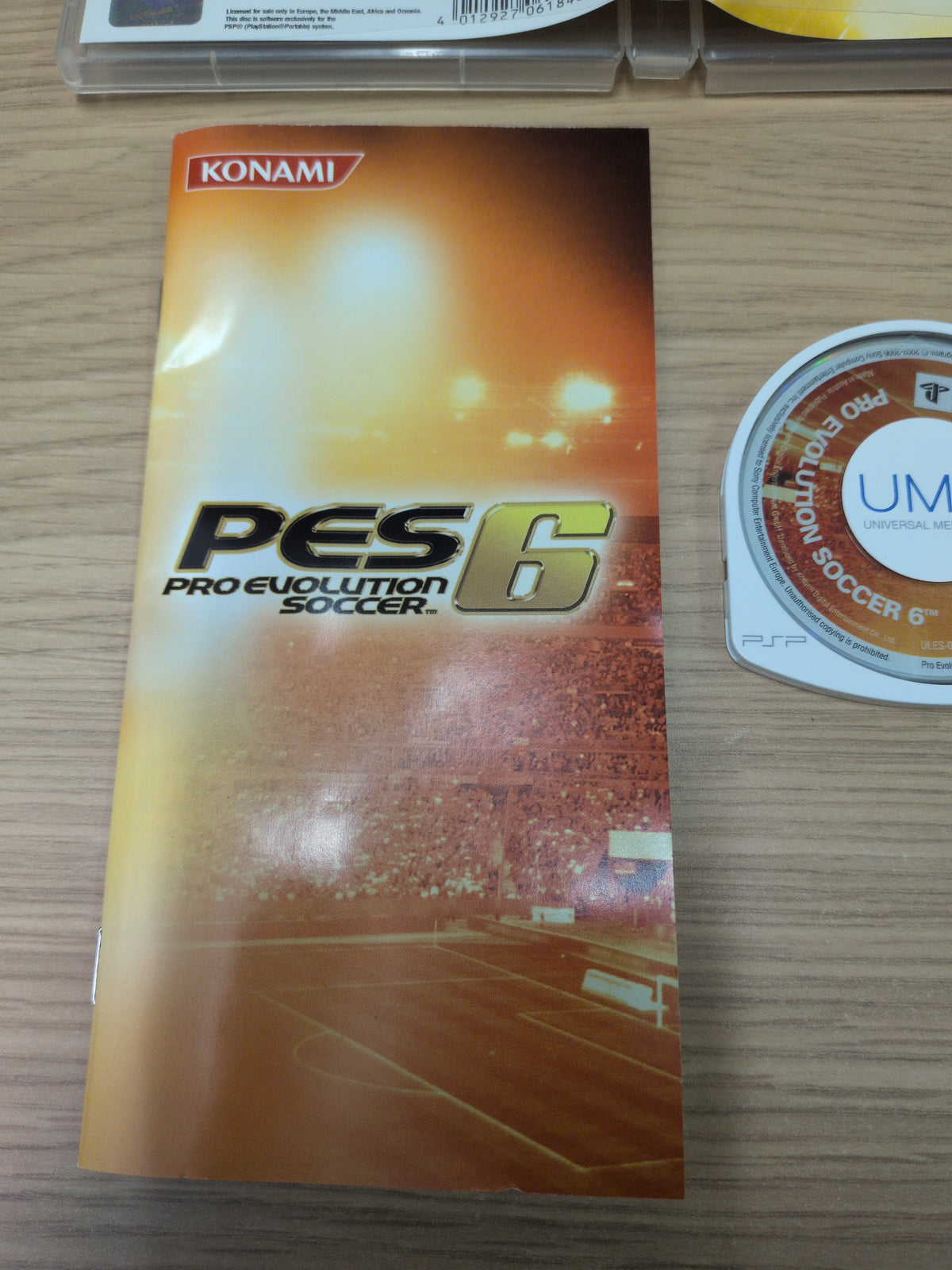 Pro Evolution Soccer 6 Sony PSP game