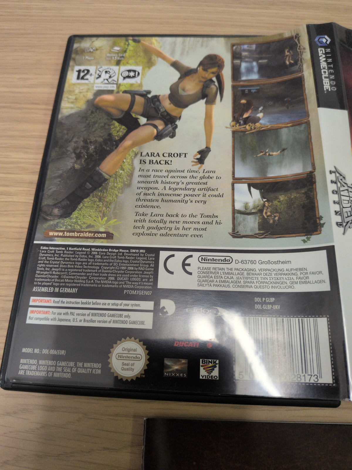 Lara Croft: Tomb Raider: Legend Nintendo GameCube game