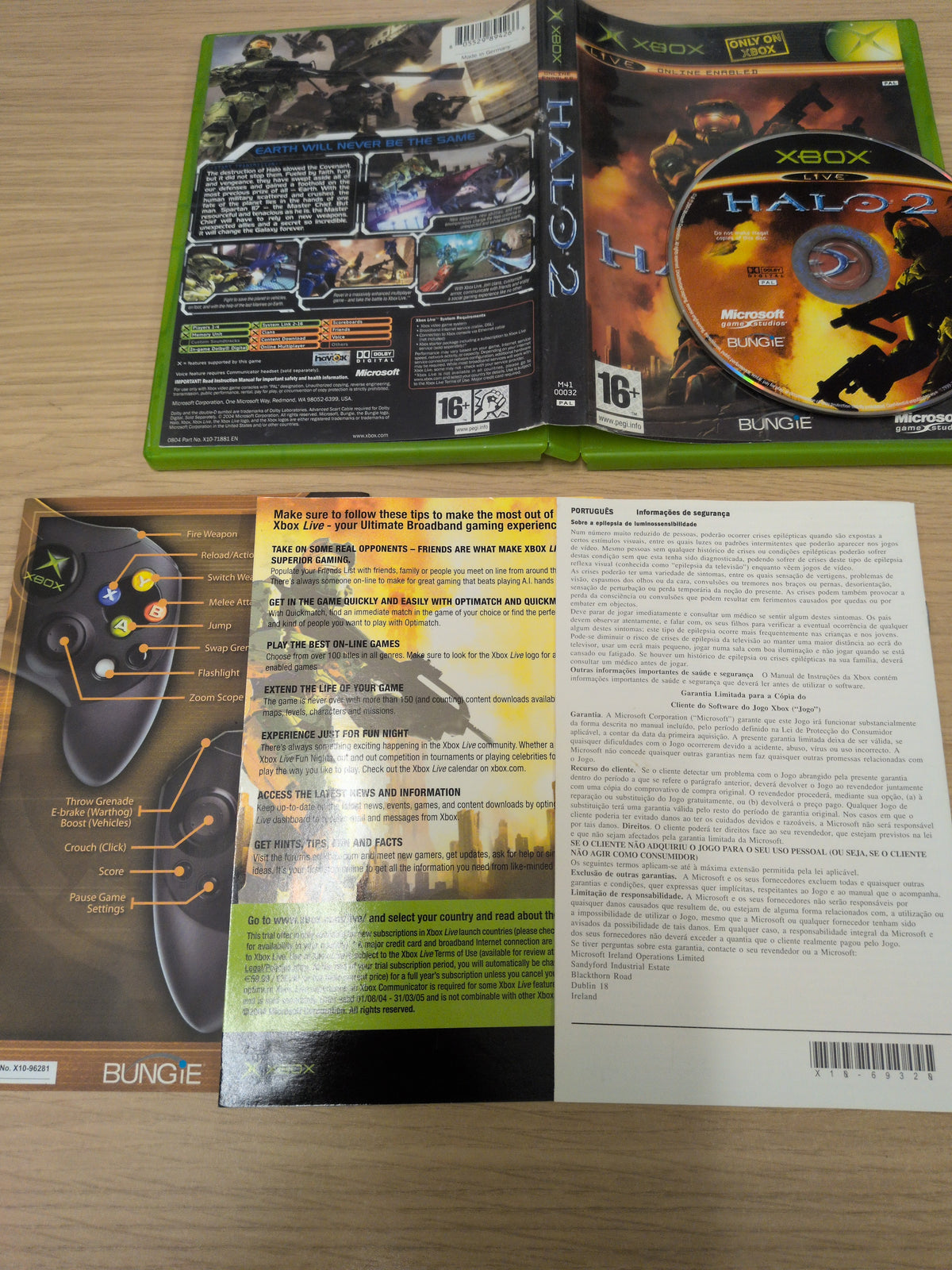 Halo 2 original Xbox game
