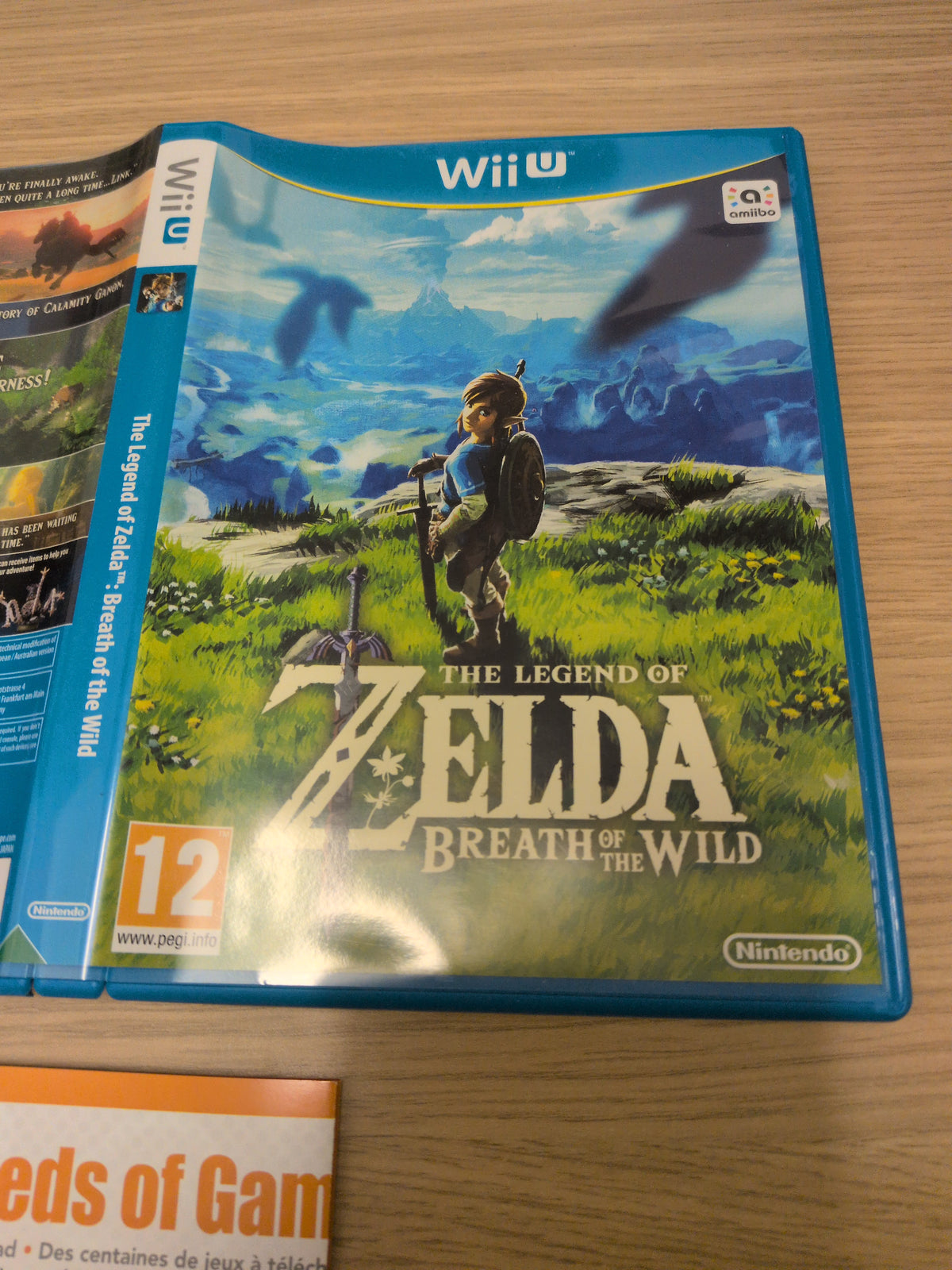 The Legend of Zelda: Breath Of The Wild Nintendo Wii U game