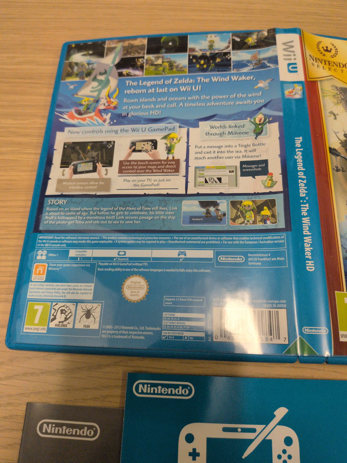 The Legend of Zelda: The Wind Waker HD Nintendo Wii U game