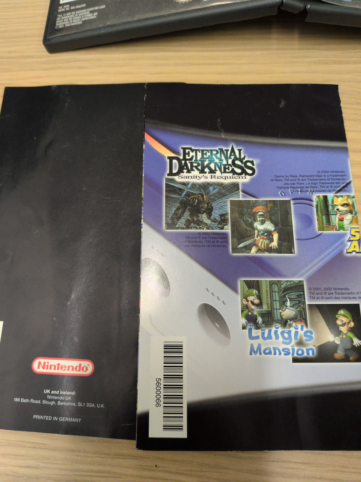Luigi's Mansion Nintendo GameCube game