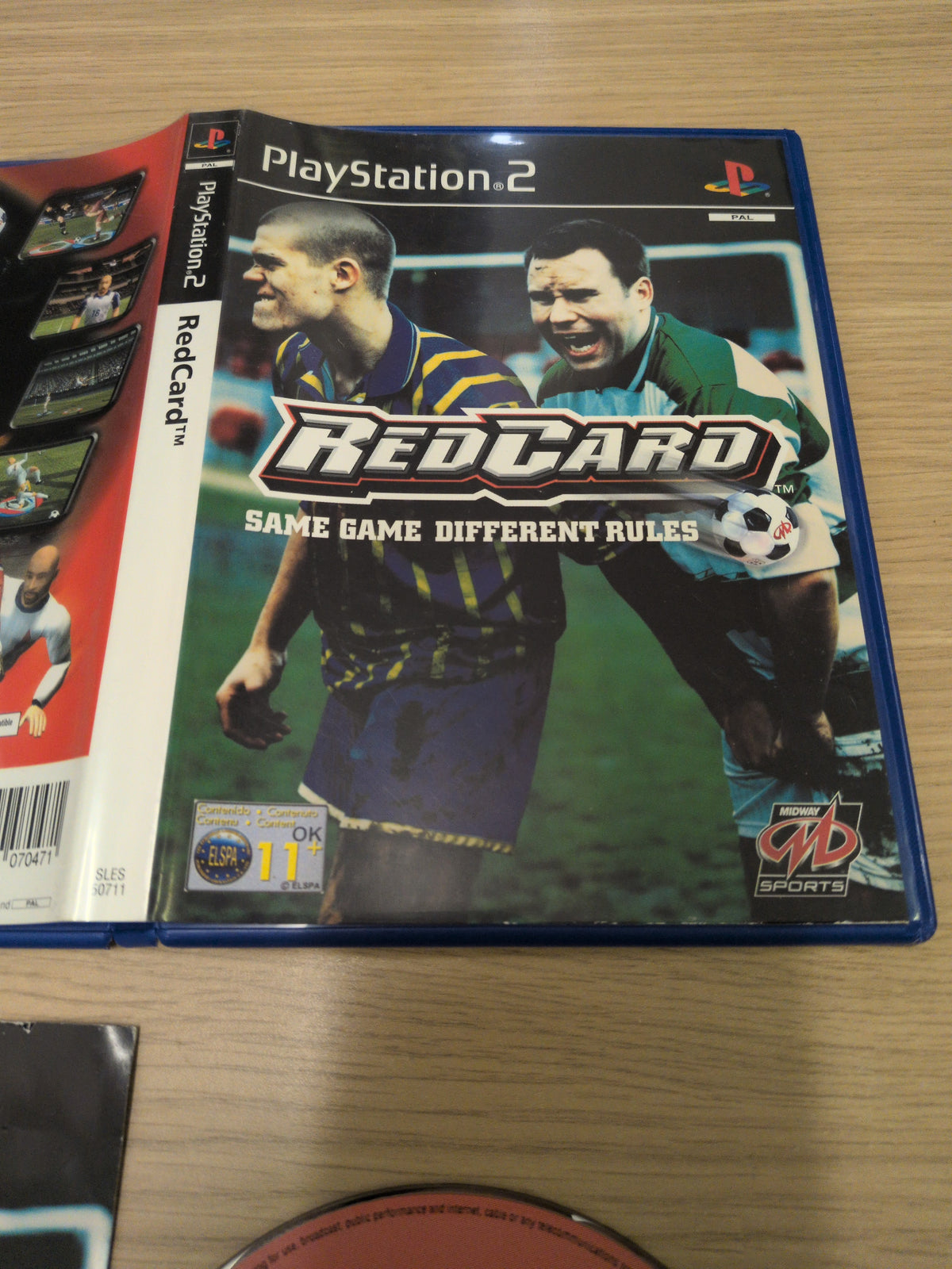 RedCard Sony PS2 game
